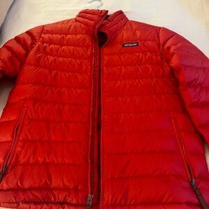 Patagonia Kids Red Puffer Jacket